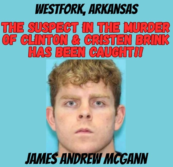 Suspect arrested after couple killed while hiking in Arkansas park!