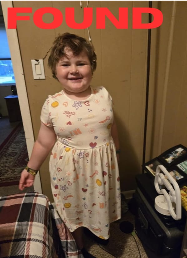 UPDATED: Ruby Lehmann has been found!!!!!